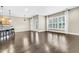 Dining area with hardwood floors and access to kitchen at 462 Eastern Isle Ave, Summerville, SC 29486