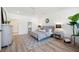 Spacious bedroom with a comfortable bed, large windows, and plenty of natural light at 420 Carolina Cherry Ct # 202, Charleston, SC 29414