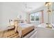 Bedroom featuring a bohemian-styled bed and decor at 420 Carolina Cherry Ct # 202, Charleston, SC 29414