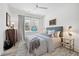 Bright bedroom with a comfy bed and stylish decor at 420 Carolina Cherry Ct # 202, Charleston, SC 29414