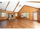 Spacious living room with vaulted ceilings and fireplace at 200 Old Postern Rd, Summerville, SC 29483