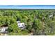 Aerial view of house and surrounding area showing the property and neighborhood at 705 S Magnolia St, Summerville, SC 29483