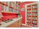 Bright library with built-in bookshelves and ample storage at 705 S Magnolia St, Summerville, SC 29483
