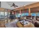 Relaxing Gathering room with wood floors, a sectional sofa, and built-ins at 705 S Magnolia St, Summerville, SC 29483