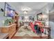 Cozy living room with comfortable seating and a fireplace at 705 S Magnolia St, Summerville, SC 29483