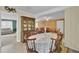 Bright dining room with an oval table and lace tablecloth at 1510 Jahnz Ave, Summerville, SC 29485