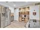 Updated kitchen featuring a coffee bar with brick backsplash at 1510 Jahnz Ave, Summerville, SC 29485