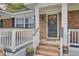 Brick front entrance with steps leading to a porch at 1510 Jahnz Ave, Summerville, SC 29485