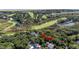 Aerial view of property showcasing location near golf course and water at 2473 High Hammock Rd, Seabrook Island, SC 29455