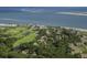 Aerial view of golf course community near the water at 2473 High Hammock Rd, Seabrook Island, SC 29455