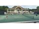 Tennis courts and clubhouse at 2473 High Hammock Rd, Seabrook Island, SC 29455