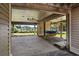 Under house storage area with parking for kayaks at 2473 High Hammock Rd, Seabrook Island, SC 29455