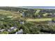 Aerial view of property highlighting its coastal location at 2473 High Hammock Rd, Seabrook Island, SC 29455