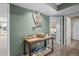 Hallway with coastal decor and access to bedrooms at 2473 High Hammock Rd, Seabrook Island, SC 29455