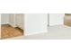 Double vanity bathroom with white cabinets and neutral countertop at 756 Long Bluff Rd, Summerville, SC 29486