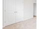 Bright bedroom with white double doors and neutral carpet at 756 Long Bluff Rd, Summerville, SC 29486
