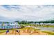 Large playground with climbing wall, slides, and swings at 756 Long Bluff Rd, Summerville, SC 29486