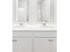 Clean bathroom with double vanity and chrome fixtures at 756 Long Bluff Rd, Summerville, SC 29486
