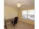 Bedroom with carpeted floor, desk, and ceiling fan at 2429 Scholar Ln, North Charleston, SC 29406