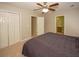 Spacious bedroom with double doors and ensuite bathroom at 2429 Scholar Ln, North Charleston, SC 29406
