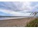 Scenic view of beach with sea oats in the foreground at 144 Palmetto Blvd, Edisto Island, SC 29438