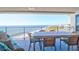 Spacious balcony boasting stunning ocean views at 9002 Palmetto Dr # 512, Isle of Palms, SC 29451