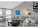 Living room with ocean views and spiral staircase at 9002 Palmetto Dr # 512, Isle of Palms, SC 29451