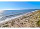 Wooden boardwalk leads to beach with dune vegetation at 9002 Palmetto Dr # 512, Isle of Palms, SC 29451