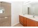 Double vanity bathroom with access to bedroom at 1151 Saint Pauls Parrish Ln, Johns Island, SC 29455