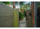 Private gated access to a courtyard at 377 King St # 101, Charleston, SC 29401