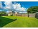 Spacious backyard with shed, garden, and large lawn at 513 Abigail St, Moncks Corner, SC 29461