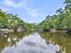 Scenic view of calm river surrounded by lush trees at 410 Four Holes Road, Dorchester, SC 29437