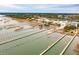 Wide view of waterfront homes and community docks at 924 W Oceanview Rd, Charleston, SC 29412
