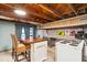 Small basement kitchenette with white appliances at 924 W Oceanview Rd, Charleston, SC 29412