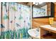 Clean bathroom with a nautical-themed shower curtain at 924 W Oceanview Rd, Charleston, SC 29412