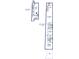 Two-story floor plan, showing living room, kitchen, bedrooms, and Gathering room at 487 King St # 202 Penthouse, Charleston, SC 29403