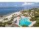 Resort-style pool with plenty of lounge chairs and beach access at 2981 Deer Point Dr, Seabrook Island, SC 29455
