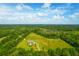 Aerial view showing house nestled in a vast green landscape at 3238 Plow Ground Rd, Johns Island, SC 29455