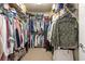Large walk-in closet with ample shelving and hanging space at 586 Eastern Isle Ave, Summerville, SC 29486