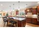 Spacious kitchen with granite countertops and island at 586 Eastern Isle Ave, Summerville, SC 29486