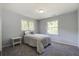 Bedroom with double bed and grey carpet at 102 Swordgate Ct, Summerville, SC 29485