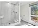 Bright bathroom featuring a walk-in shower and a separate toilet at 4910 Green Dolphin Way, Kiawah Island, SC 29455