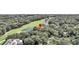Property location shown in aerial view, near golf course and water at 4910 Green Dolphin Way, Kiawah Island, SC 29455