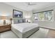 Spacious bedroom with king-size bed and large windows at 4910 Green Dolphin Way, Kiawah Island, SC 29455