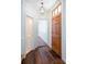 Bright entryway with hardwood floors and a view into the living area at 59 Ashe St, Charleston, SC 29403