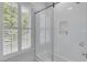 Clean bathroom with shower/tub combo and white subway tile at 106 W Shipyard Rd, Mount Pleasant, SC 29464