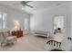 Bright bedroom with a daybed and views to another bedroom at 106 W Shipyard Rd, Mount Pleasant, SC 29464