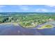 Aerial view of a waterfront home nestled amongst marsh at Lot 93 Lady Banks Ln, Hollywood, SC 29470