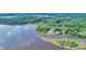 Aerial view of waterfront homes and private docks at Lot 93 Lady Banks Ln, Hollywood, SC 29470