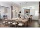 Modern kitchen with a large island and wood-toned cabinetry at Lot 93 Lady Banks Ln, Hollywood, SC 29470